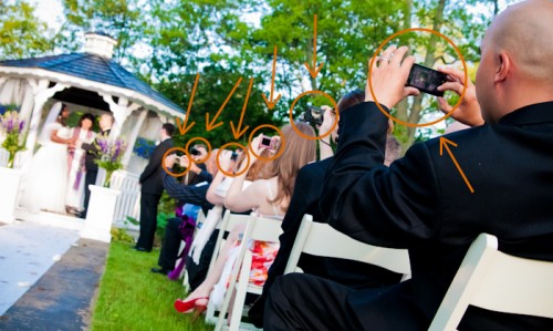 people taking pics